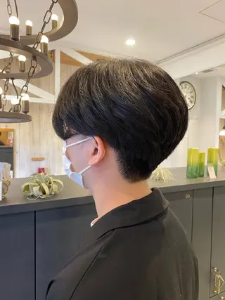 ショート メンズ 柴田 枝利子のヘアスタイル