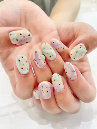 ネイル Ash関内ネイリスト 荒木のネイルデザイン