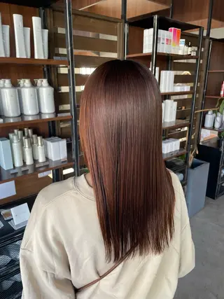 ロング OGAWA NOAのヘアスタイル