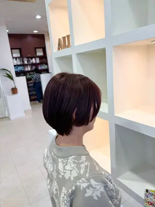 ショート coto 福井大和田店 髪質改善トリートメント＆ハイトーンカラー所属・coto かつみひろこのヘアスタイル