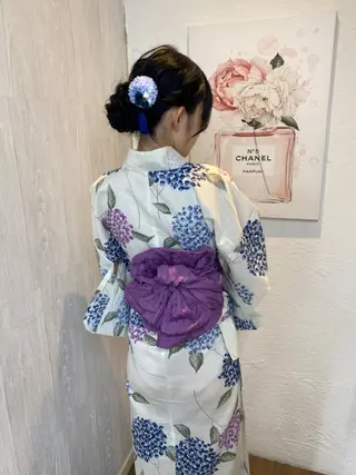 ヘアアレンジ GLOSS 心斎橋 山上のヘアスタイル