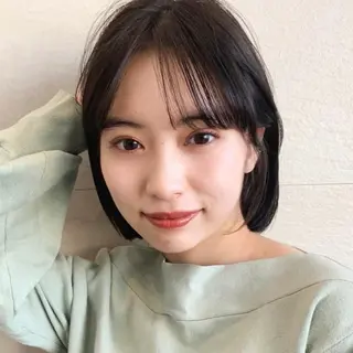 ショート カラー 🌱小顔ヘア/ボブ ミディアム/双葉🌱のヘアスタイル