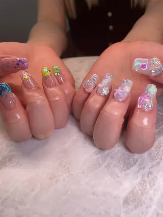 ネイル YOUTH nails waxing所属・YOUTH natsumiのネイルデザイン
