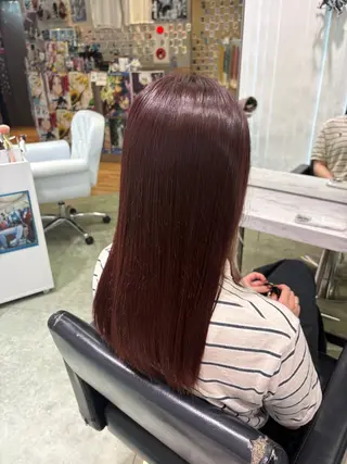 ロング カラー 推しカラー/ ミクのヘアスタイル