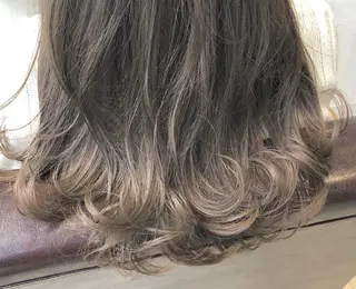 ロング カラー nakahara madokaのヘアスタイル