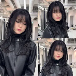 セミロング レイヤーカット/ 堀匠吾のヘアスタイル