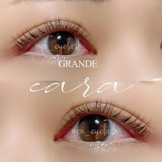 マツエク・マツパ アイブロウ GRANDEcara 栄　Miki🍀のマツエク・マツパデザイン