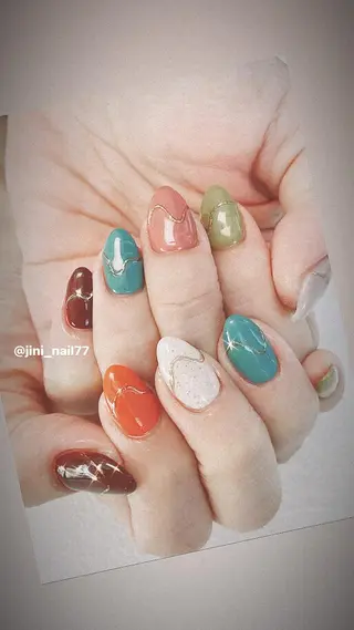 ネイル JINI NAIL所属・ジニ ネイルのネイルデザイン