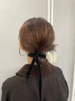 ヘアアレンジ メンズモテパーマ💙 fuwaのヘアスタイル