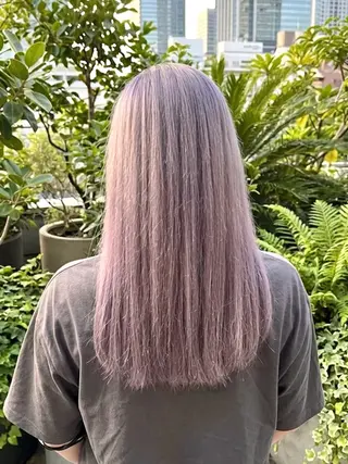 セミロング カラー 海外Style🌱 KOHEIのヘアスタイル