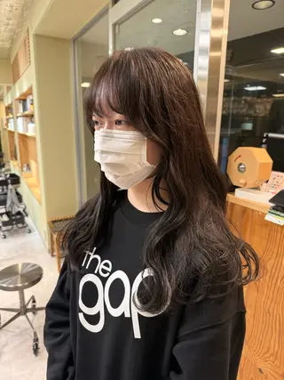 セミロング カラー 伶風/ボブ/ ヘーゼルベージュのヘアスタイル