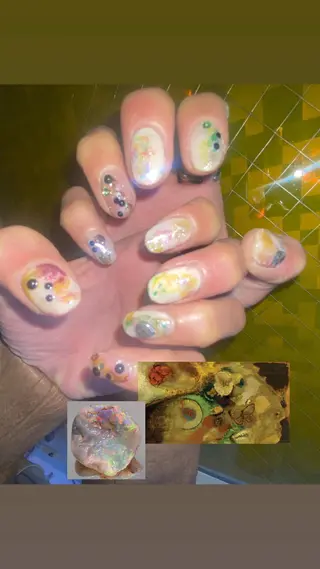 ネイル .unff所属・hana (..)個 性派/メンズネイル◎のネイルデザイン