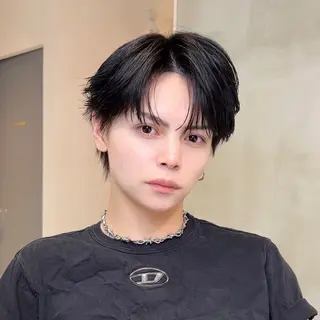 ショート パーマ メンズ 岡田大志🇰🇷 中/韓メンズヘアのヘアスタイル