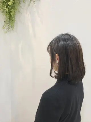 ミディアム stylist/蛯谷 珠里のヘアスタイル