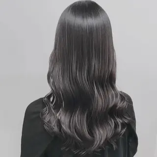 ロング カラー ☁️グレージュカラー TAKUYA☁️のヘアスタイル