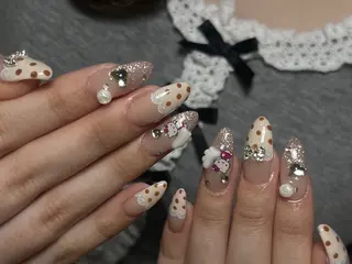 ネイル nail salon kukuna所属・ワンホン/韓国 nail 大阪アメ村のネイルデザイン