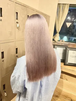 ロング カラー S.BLOOM 川崎 翔哉のヘアスタイル