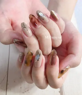 ネイル 北浦和 自爪育成ケアのネイルデザイン