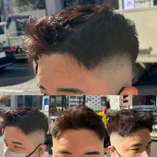 メンズ マスダ リョウタのヘアスタイル