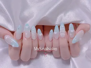 ネイル MxS Nail(長さだし/フィルイン/マグネット/韓国ネイル/ワンホンネイル/ワンカラー)所属・MxS リィリィのネイルデザイン