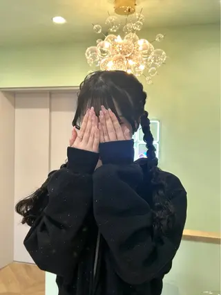 ヘアアレンジ 🎀透明感カラー🎀 ヘアメ／mikotoのヘアスタイル