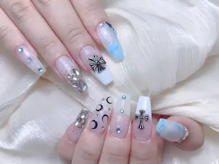 ネイル M🌷nail 長さだし専門店のネイルデザイン