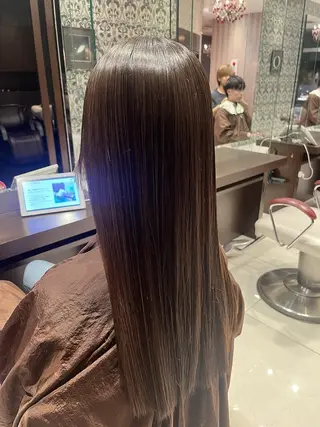 ロング 堀江 優妃のヘアスタイル