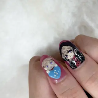 ネイル 東 千夏のネイルデザイン