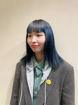 ミディアム カラー HERMITAGE/ chihiroのヘアスタイル