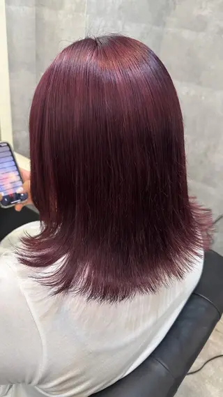 カラー La luna所属・🐘おおうちみお🐘 /🍎暖色カラー🌸のヘアスタイル