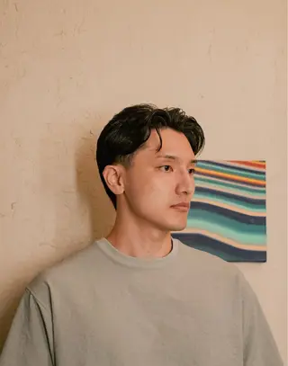 ショート カラー パーマ メンズ 🔗メンズサロン🔗 Kieのヘアスタイル