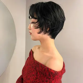 ショート yiye青山店所属・無料カットモデル /yuukaのヘアスタイル