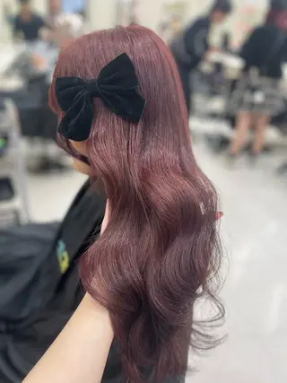 カラー ベージュ・ラベンダー カラー🎀りりのヘアスタイル