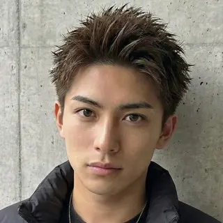 ショート カラー メンズ headstock所属・HEADSTOCK のすけ【五位堂】のヘアスタイル