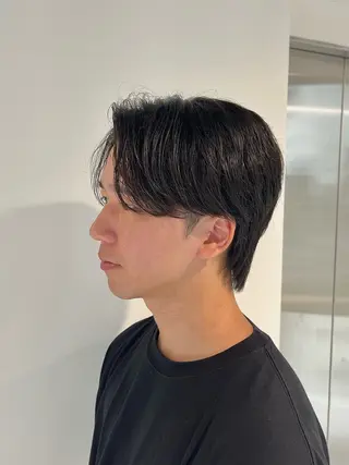 ミディアム パーマ メンズ 🏆メンズヘア特化 🥇代表りんぺーのヘアスタイル