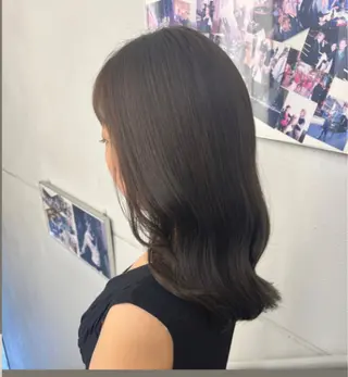 ミディアム カラー FAHREN-PURE所属・韓国ヘアカラーパーマ 遠藤のヘアスタイル