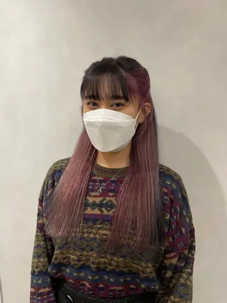 ロング ❤︎︎韓国ヘア❤︎︎ 𝑺𝒉𝒊𝒉𝒐のヘアスタイル