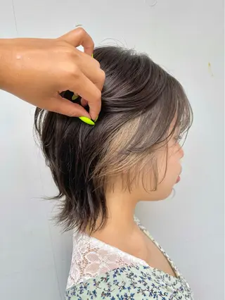 ミディアム もにか🌞原宿/渋谷 🌝ブリーチカラーのヘアスタイル