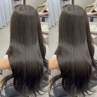 ロング カラー 赤み無し柔らかカラー 【梅田】madokaのヘアスタイル