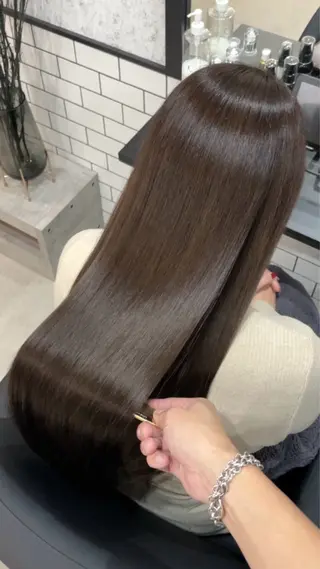 ロング ANDO hair&eye所属・美髪師JO/髪質改善 静かな半個室サロンのヘアスタイル