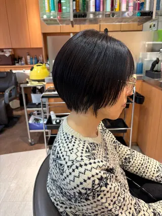 ショート hair salon BOKu所属・竹葉 如起のヘアスタイル