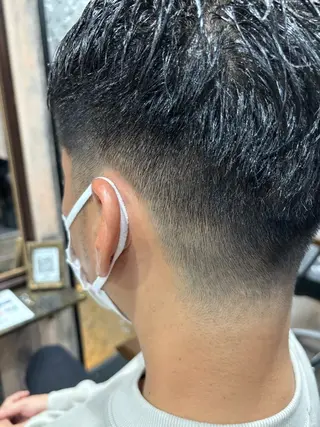 ショート メンズ EDEN店長／ 短髪／パーマ職人🔥のヘアスタイル