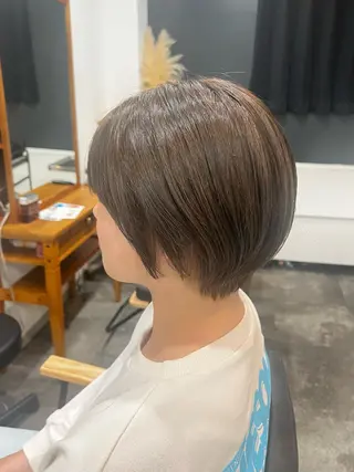ショート カラー しんた ようのヘアスタイル