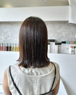 ミディアム 成瀬 サエのヘアスタイル