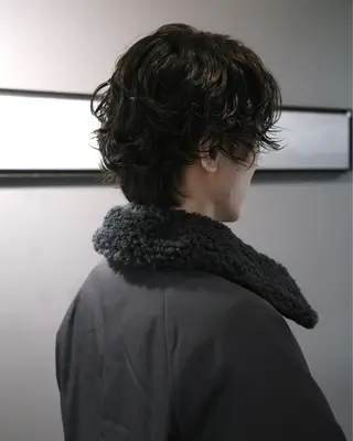 パーマ メンズ MIURA HANAKIのヘアスタイル