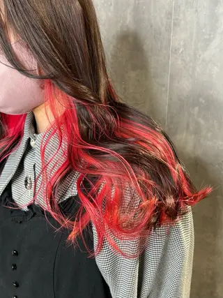 カラー 💫miyu💫デザ インカラー/アレンジのヘアスタイル