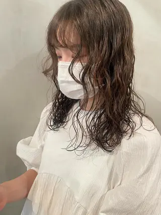 ミディアム パーマ 優作 〜圧倒的信頼〜のヘアスタイル