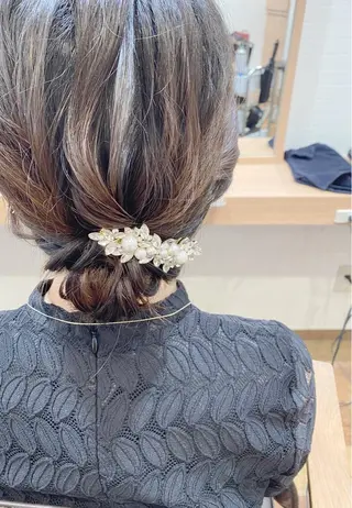 ヘアアレンジ GRANLUSSO 〜グランルッソ駅前店所属・木口 嘉美のヘアスタイル