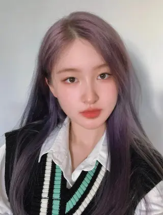 セミロング カラー レイヤー/柔色 カラー/SAkiのヘアスタイル