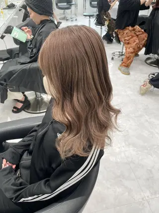 ロング カラー 🤍ベージュ×艶髪 🤍Ryuta🤍のヘアスタイル